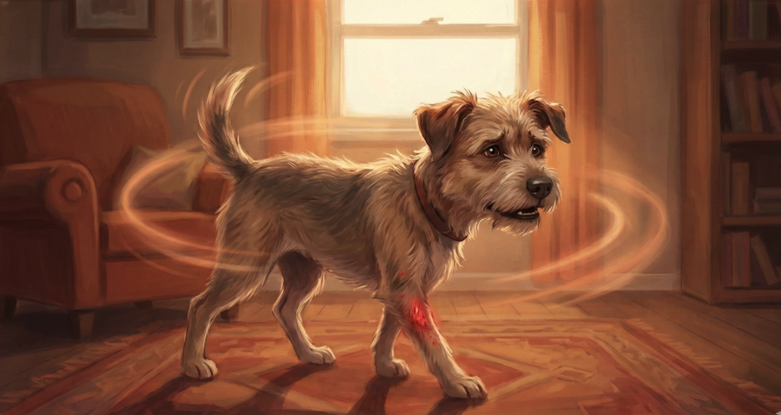 dog anxiety hot spots causes treatment behavioral signs licking pacing